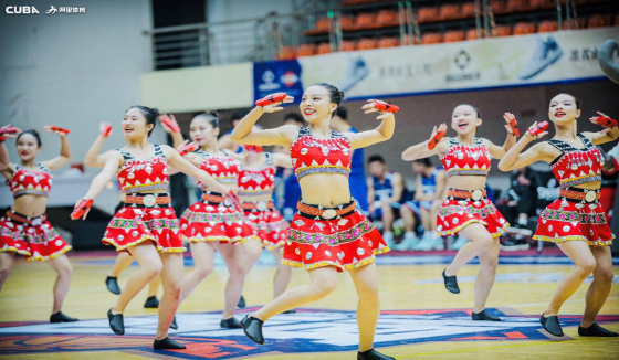喜报：普洱学院啦啦操队在第23届中国大学生篮球一级联赛啦啦操冠军赛中再创佳绩